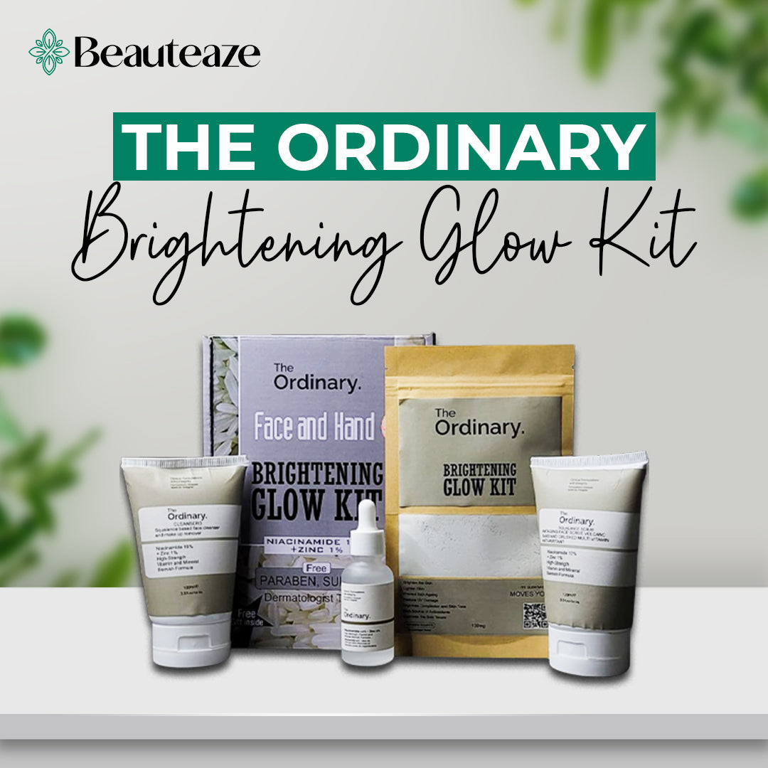 The Ordinary Face & Hand Brightening Glow kit 4 in 1 Bundle