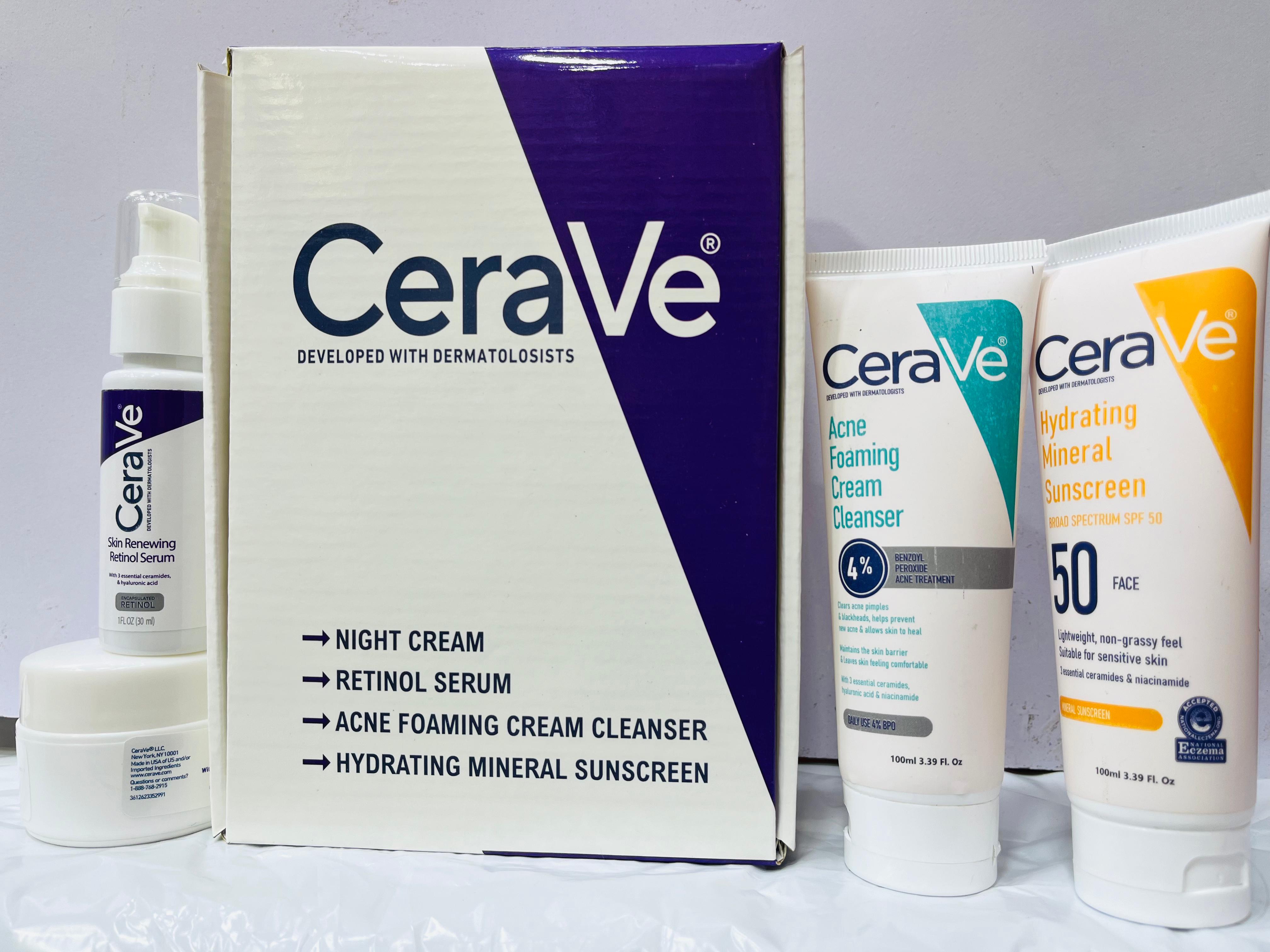 CeraVe 4 in 1 skin care kit