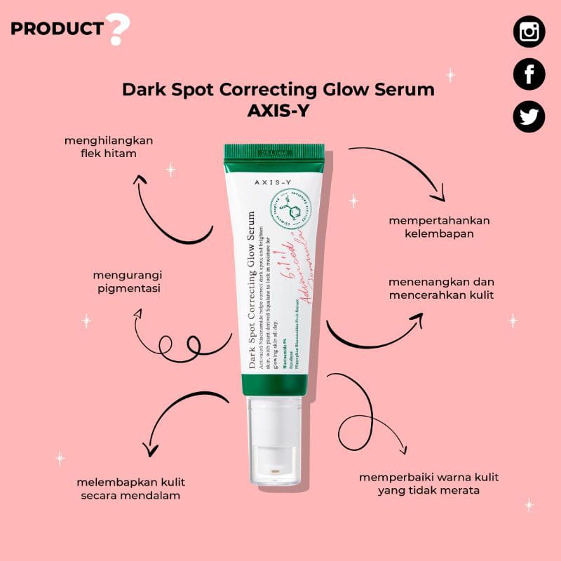 AXIS-Y - Dark Spot Correcting Glow Serum 50ml