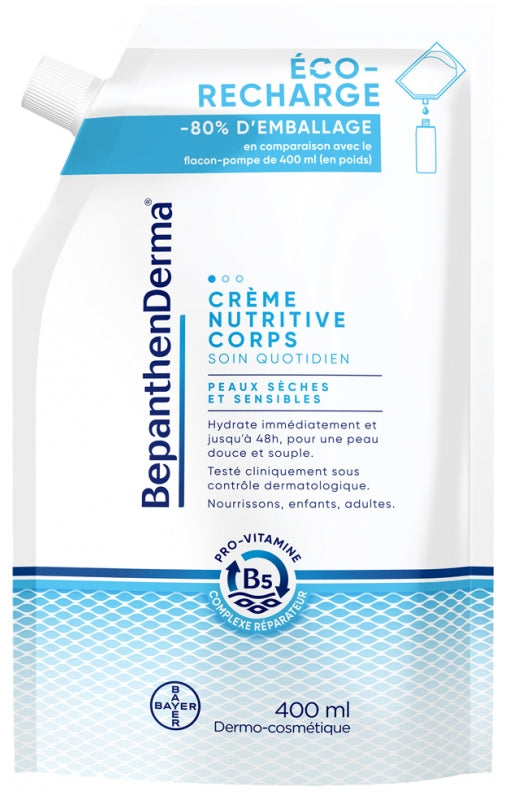 Bepanthen DERMA Regenerating Body Lotion Refill Bag (400ml)